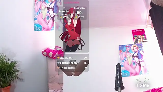 Anni foxi online show from February 9, 9:50 pm