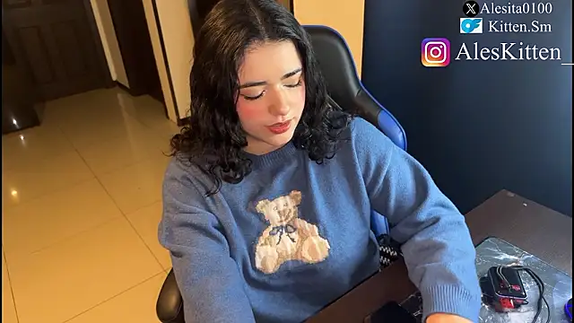 Ales Kitten online show from January 16, 2:07 am