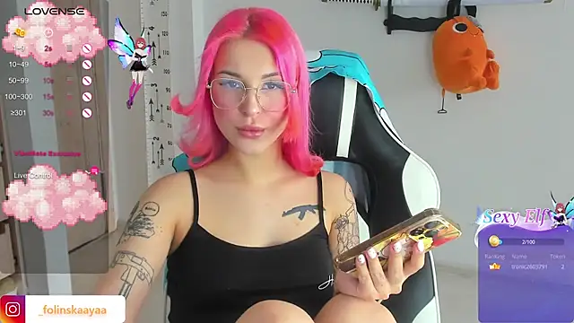 folinskayyya online show from December 2, 7:10 am