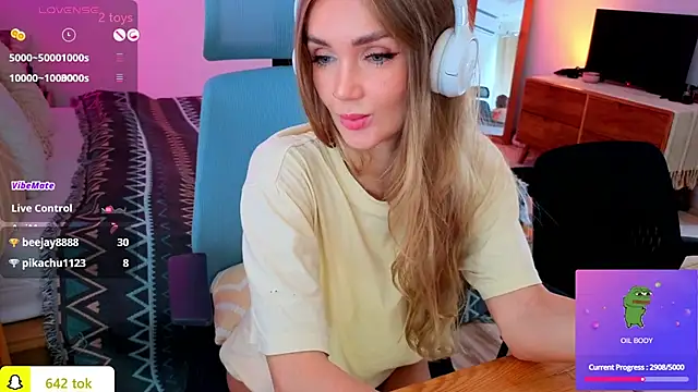 PrincessVS online show from November 8, 5:01 am