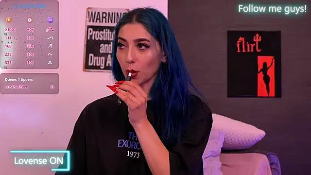 AriaVoss online show from September 13, 8:50 pm