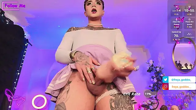 freya goddes  online show from March 18, 12:21 pm