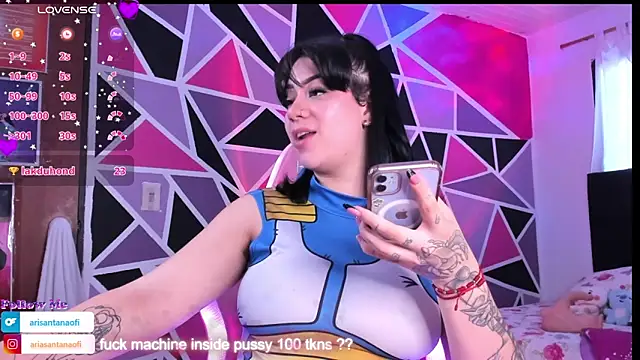 arisantana online show from November 13, 9:14 pm