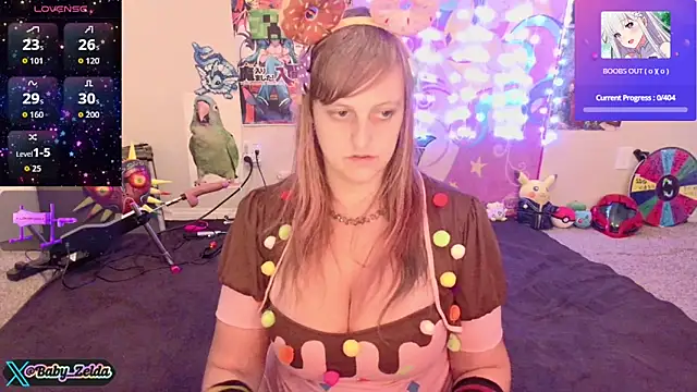 BabyZelda online show from September 16, 6:21 am