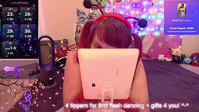 BabyZelda online show from March 8, 5:00 am