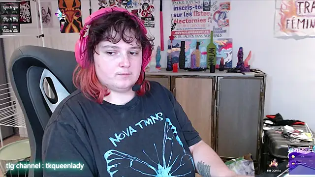 LadyRochester online show from April 7, 6:21 pm