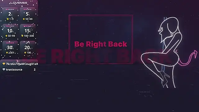 Your sexy devil online show from October 28, 7:41 pm