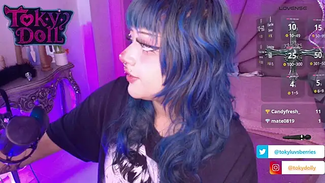 toky doll online show from October 3, 9:20 pm