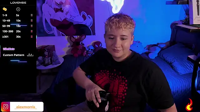  AlexMorris online show from October 9, 9:02 am