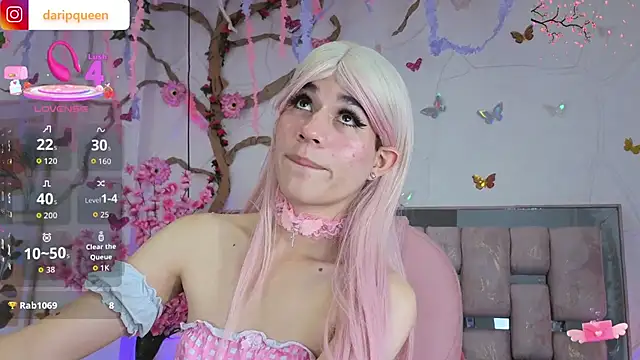 DaripQueen online show from March 14, 3:24 pm