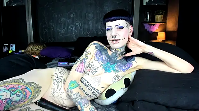 Purple Coffin666 online show from April 4, 7:34 pm