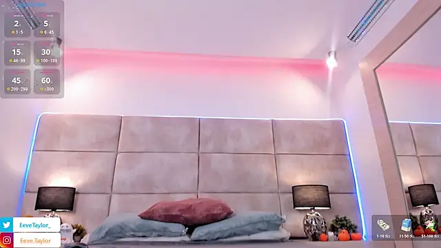 Eevee Taylor online show from November 1, 3:21 am