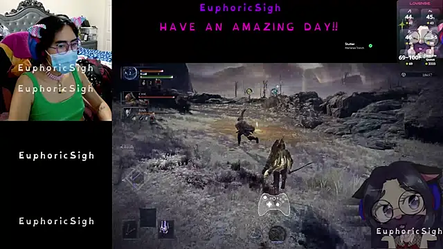 EuphoricSigh online show from February 19, 7:46 pm