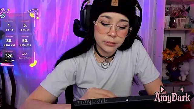  AmyDark online show from February 10, 12:35 am