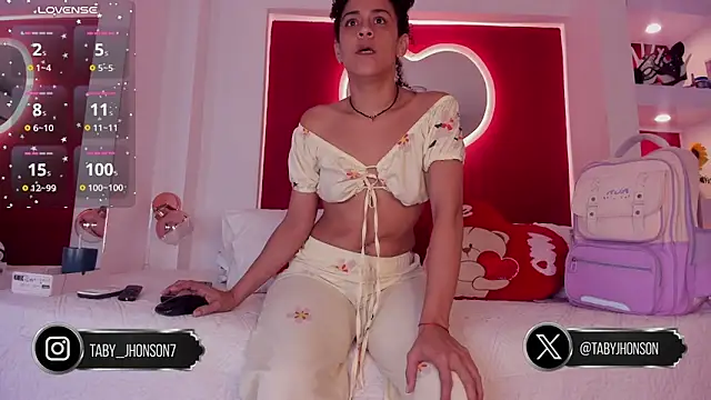 TabyJhonson online show from February 13, 1:02 pm