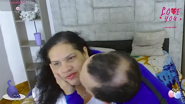 Candy and Jh0n online show from February 14, 8:22 pm