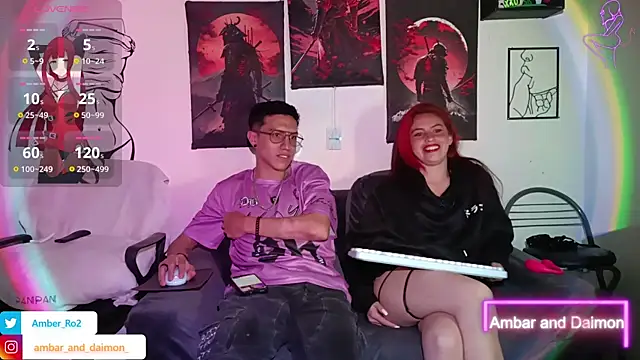 Ambar and daimon  online show from September 26, 10:46 am