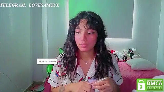 Lovelyamyy online show from April 6, 9:27 pm