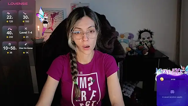 Princezzlove3 online show from April 13, 10:43 pm