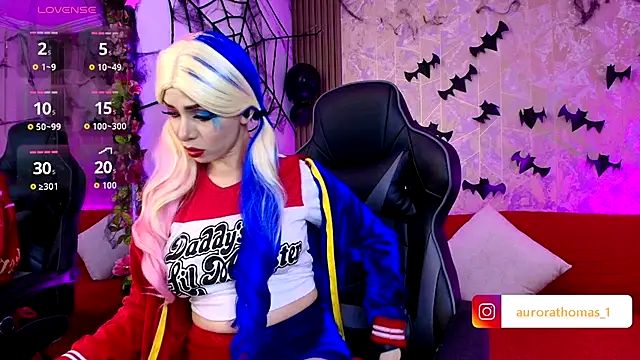 Aurora thomas  1 online show from November 2, 4:05 am