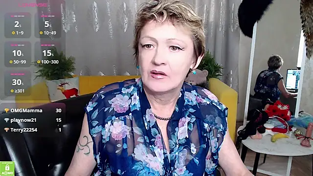 SexyGrandma  online show from February 12, 9:22 am