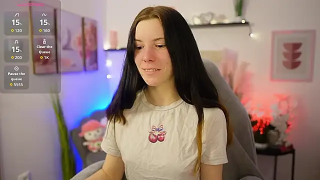 April Olsen online show from February 13, 2:08 pm