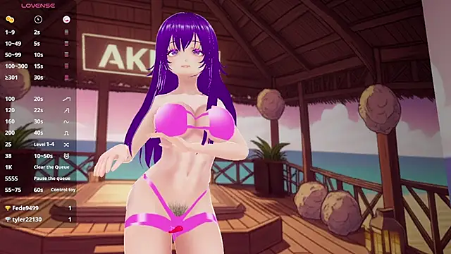 AkiraVixent online show from November 24, 8:00 pm