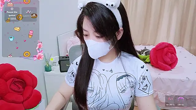 -MinaYoung- online show from October 23, 8:09 am