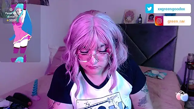 XxGreenGoodxX online show from September 10, 2:33 am