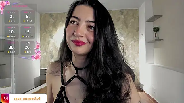 Saya Amaretto1 online show from February 12, 8:32 pm