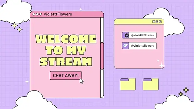 violetttflowers online show from July 5, 11:54 pm