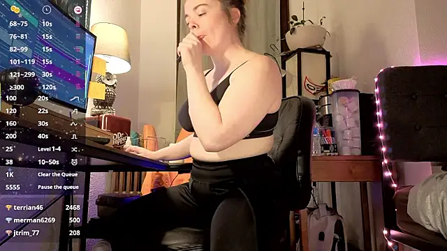 BrandyMyst online show from March 20, 1:10 am