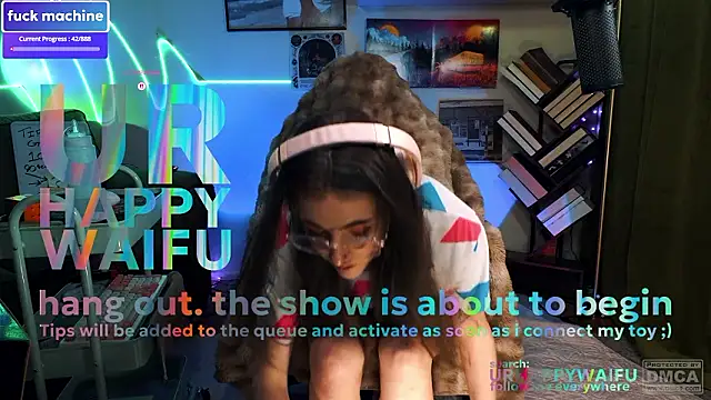 urhappywaifu online show from March 31, 1:05 am