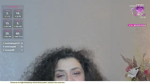 BohoBabeLexy online show from September 17, 10:19 pm