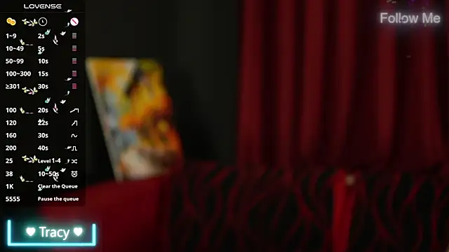 Tracyix online show from April 10, 7:42 pm