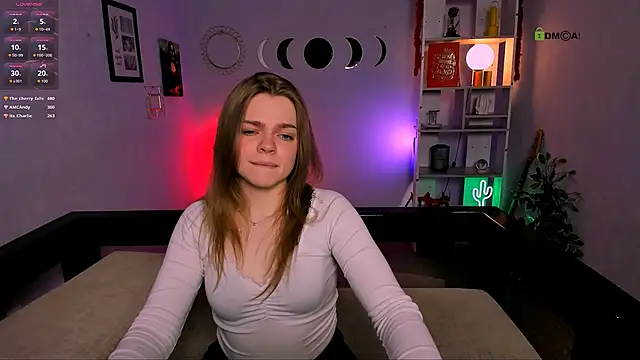 veronica bubble online show from April 25, 2:03 am