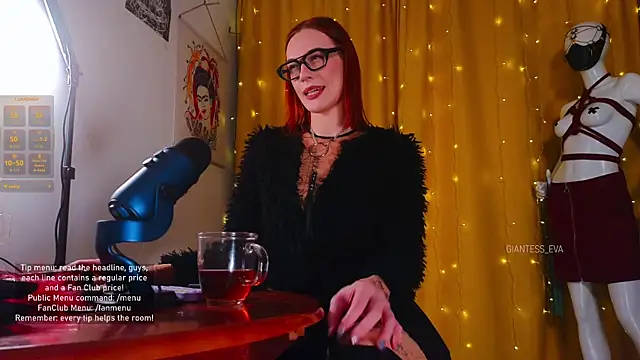 Giantess Eva online show from January 11, 7:41 pm