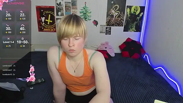 Cattie w  online show from February 6, 7:01 am