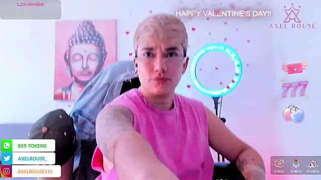 AxelRouse3 online show from February 14, 6:54 pm