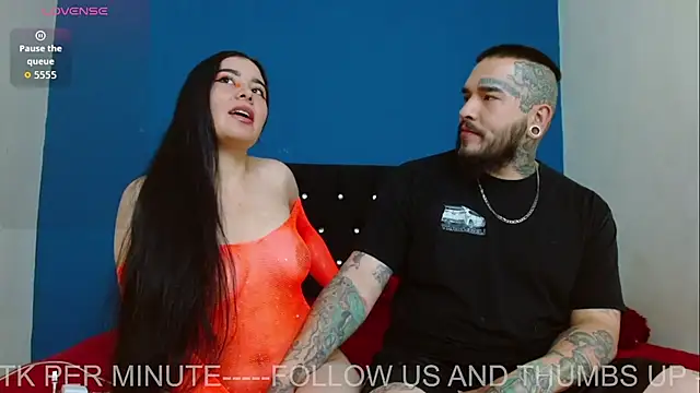 ARIA AND NICK online show from July 14, 9:19 pm