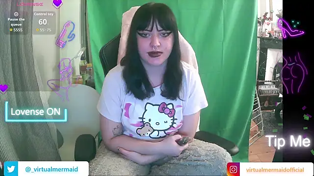 Virtualmermaidofficial online show from January 9, 10:03 pm