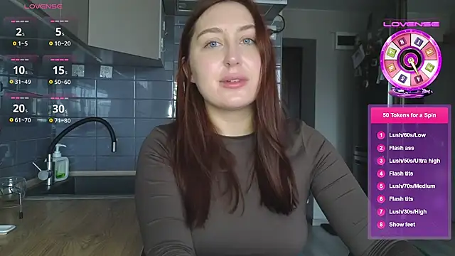 EvangelinFox online show from February 25, 1:31 pm