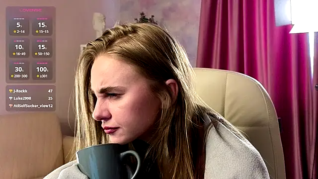 Erica Grace online show from April 10, 9:37 am