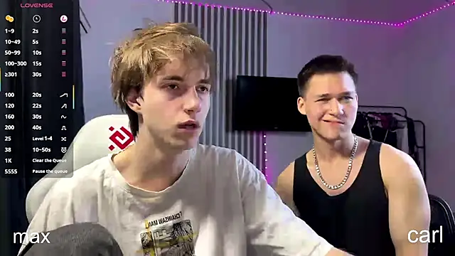 Hunks bromance online show from March 26, 3:58 pm