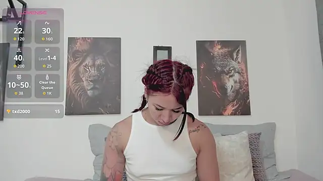 AngelMartinss online show from July 7, 1:36 pm
