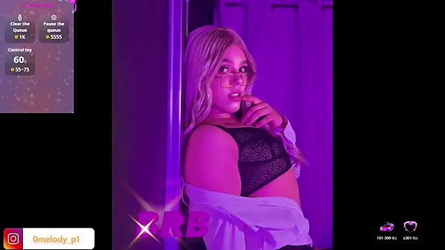 Melody p online show from July 28, 3:37 am