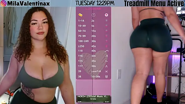 MilaValentina online show from March 3, 5:30 pm