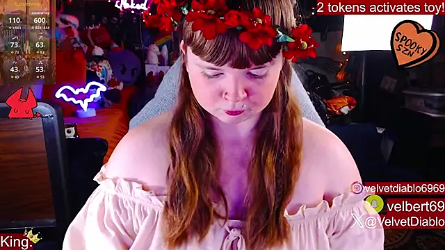 VelvetDiablo online show from September 24, 12:31 am