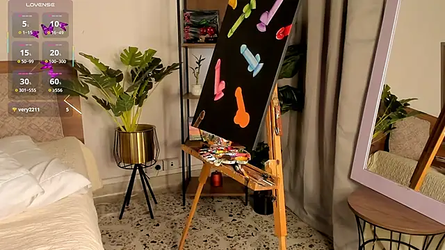 Amy art online show from March 20, 9:20 pm