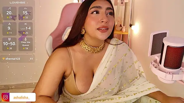 ashalisha online show from February 17, 2:27 pm